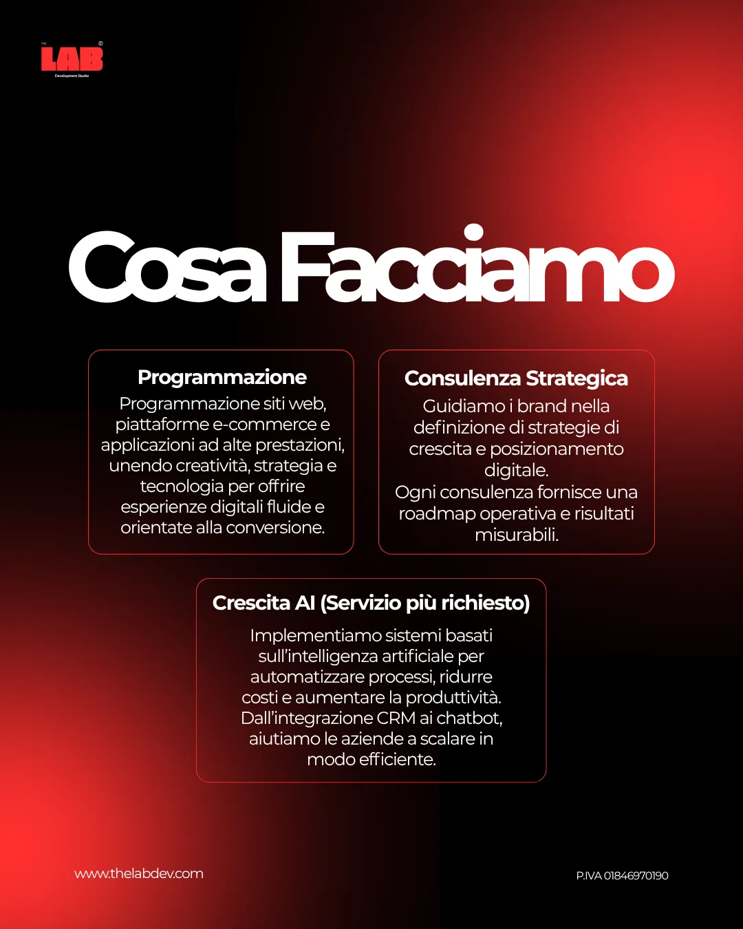 The Lab — Progetti di Stage - Visual 2